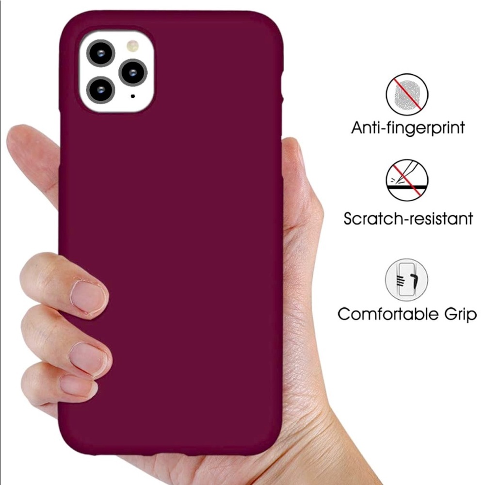 Wine Red iPhone Case